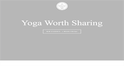 Desktop Screenshot of 3treeyoga.com